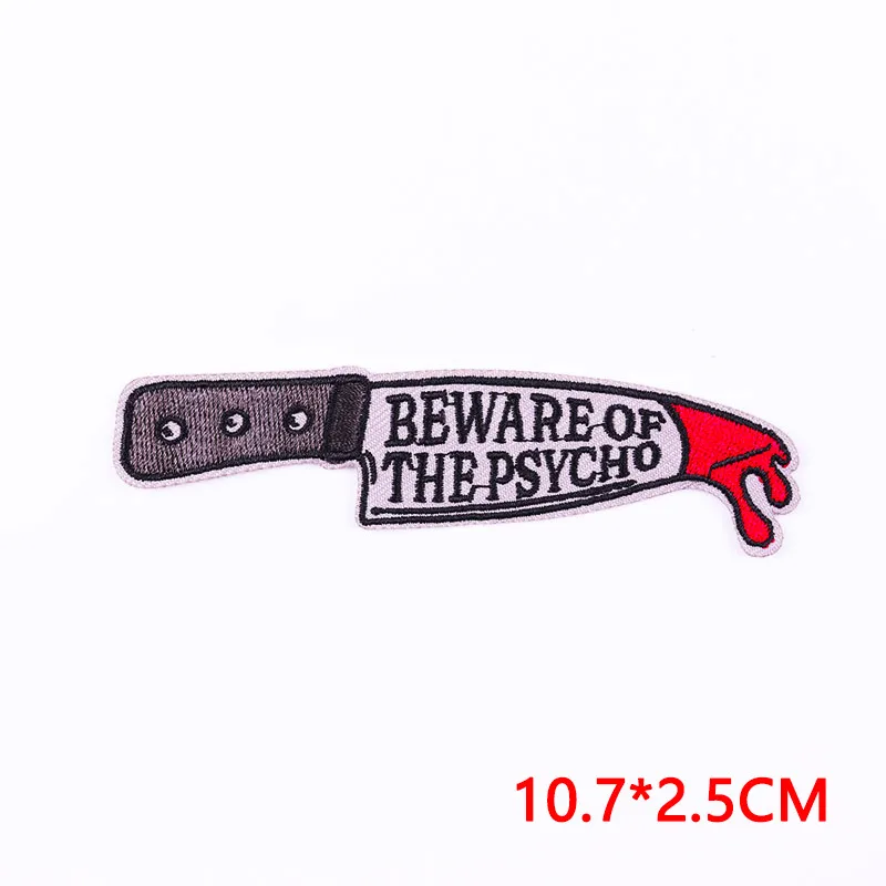 Cute Punk Embroidery iron-on patch