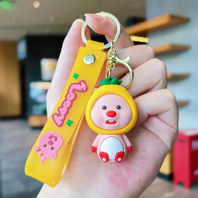 Loopy Cuties Keyring - Cute Hand Loop Wristlet Strap - Accessories
