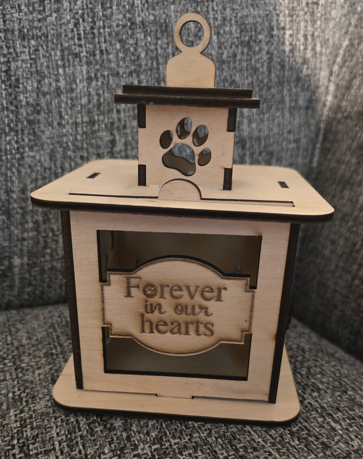 Dog Memorial Lantern - Personalised