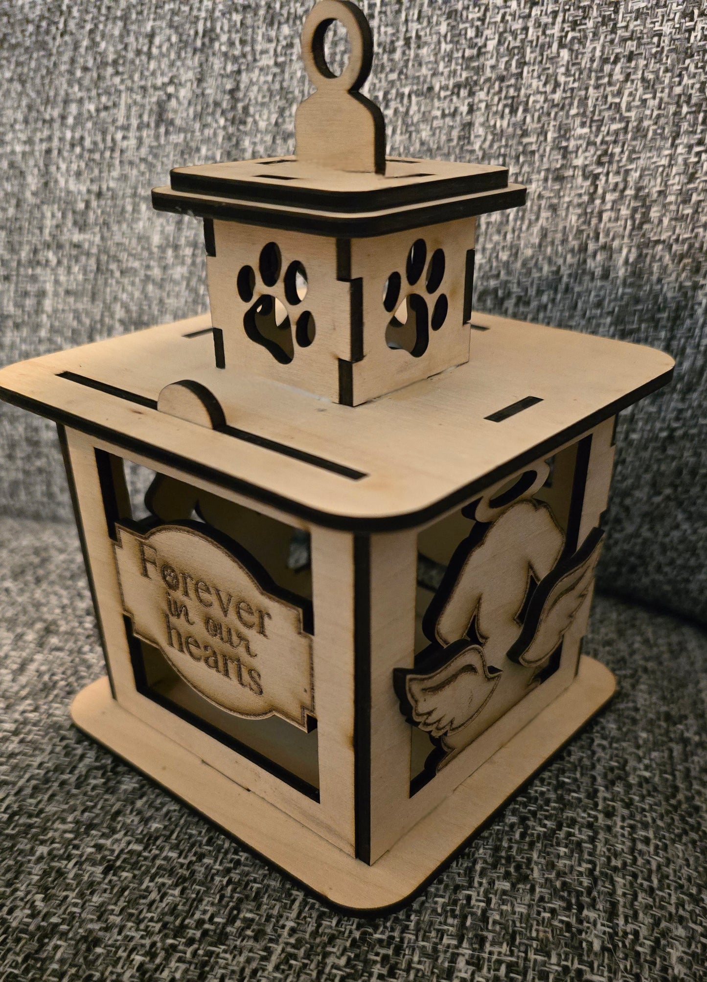 Dog Memorial Lantern - Personalised