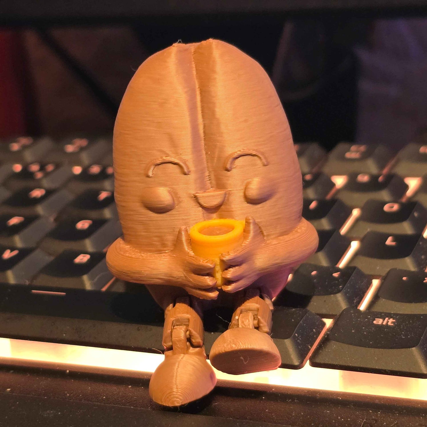 Coffee Bean Buddy 5cm tall - Gifts4YouAll