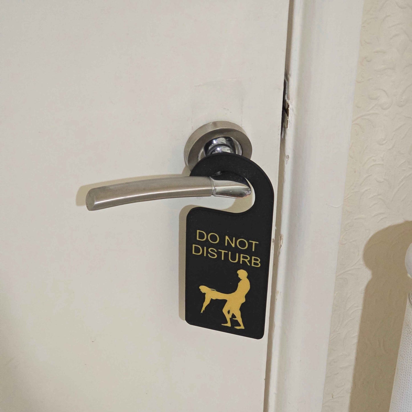 Grown Up Do Not Disturb Sign - Unique 3D-Printed Design for Privacy - Gifts4YouAll