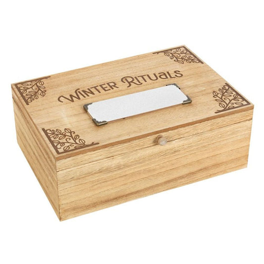 30cm Wooden Winter Rituals Box Gifts 4 You All