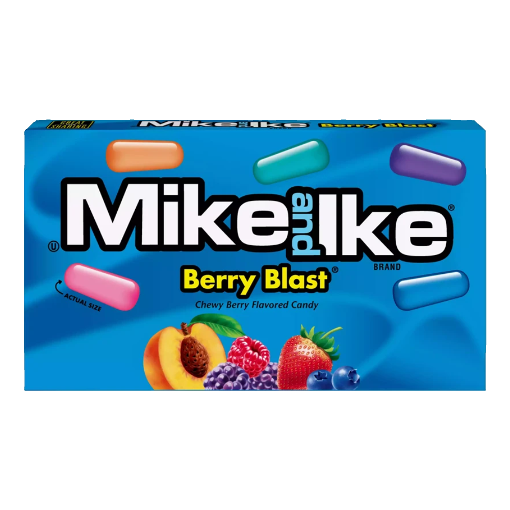 Mike & Ike Berry Blast Theatre Box 120g - USA Imported