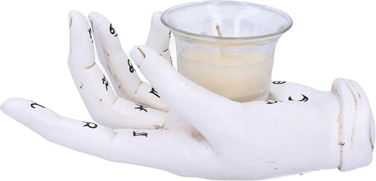 Palmist's Prediction Chiromancy Hand Candle Holder | Gothic Decor
