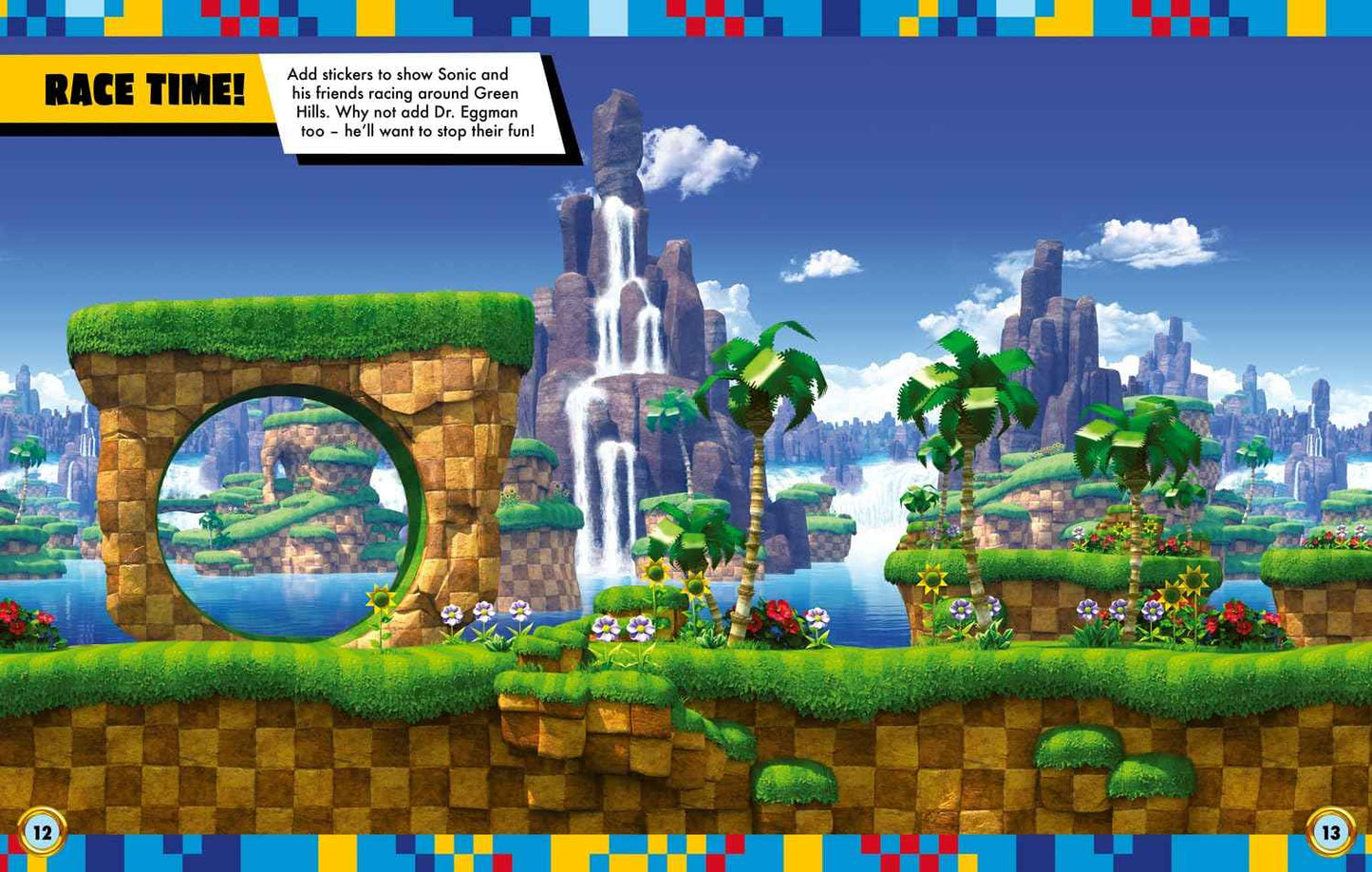 Sonic the Hedgehog Sticker Activities Book - Over 200 stickers