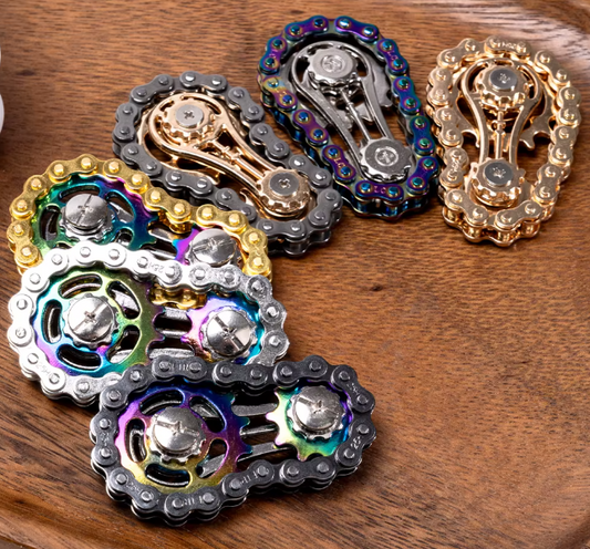 Bike Chain Fidget Spinner Toy MIX