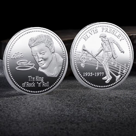 Elvis Presley | The King of Rock 'n' Roll Silver Collector's Coin