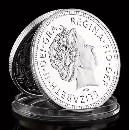 Four Great Mythical Creatures | Silver Plated Collector's Coin