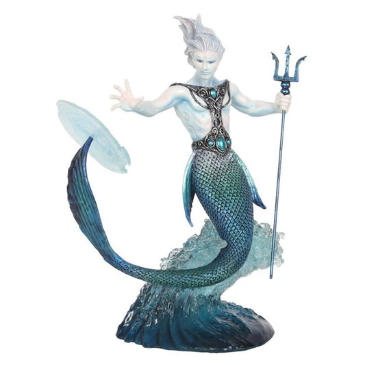 Water Elemental Wizard Figurine by Anne Stokes Gifts 4 You All