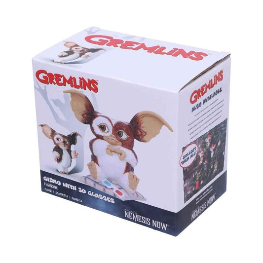 Top Gizmo Collectible - Gremlins Gizmo with 3D Glasses 14.5cm by Nemesis Now - Gifts4YouAll