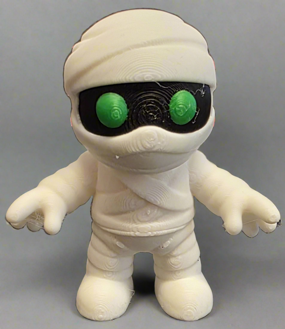 Mini Creatures Mummy 3D-Printed Mini Creature - 5cm Tall Unique Decoration