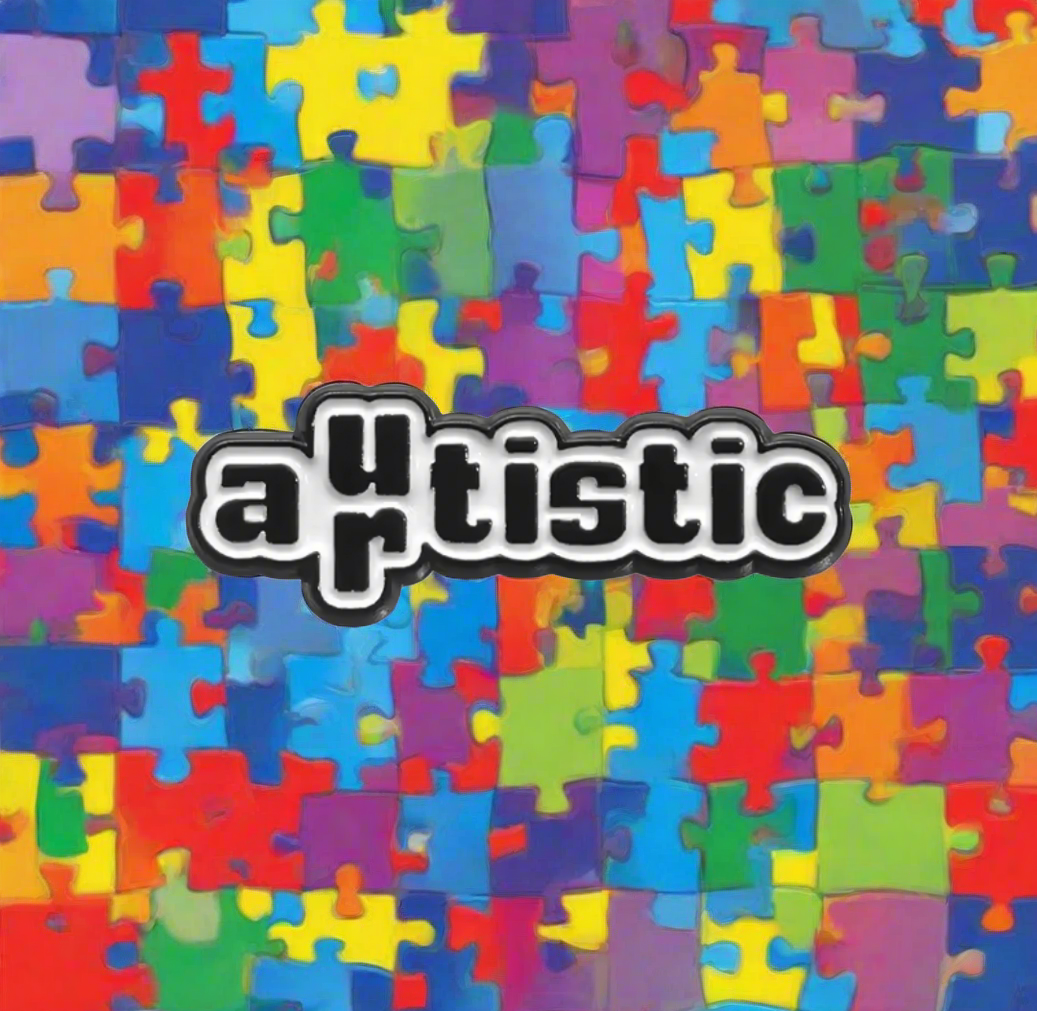 Autism Awareness Autistic Pin Badge - Gifts4YouAll