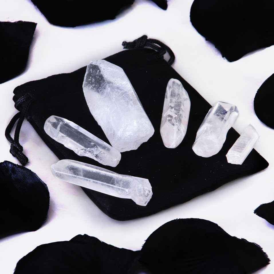Pure Energy Crystals Set for Wellness and Spiritual Growth - Home Decor