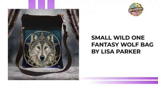 Small Wild One Fantasy Wolf Bag by Lisa Parker by@Outfy