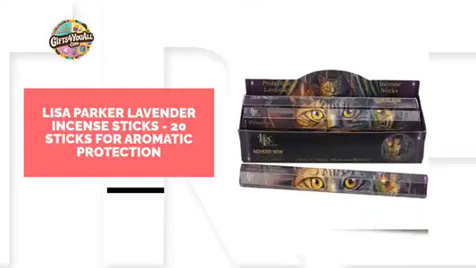 Lisa Parker Lavender Incense Sticks - 20 Sticks for Aromatic Protection by@Outfy