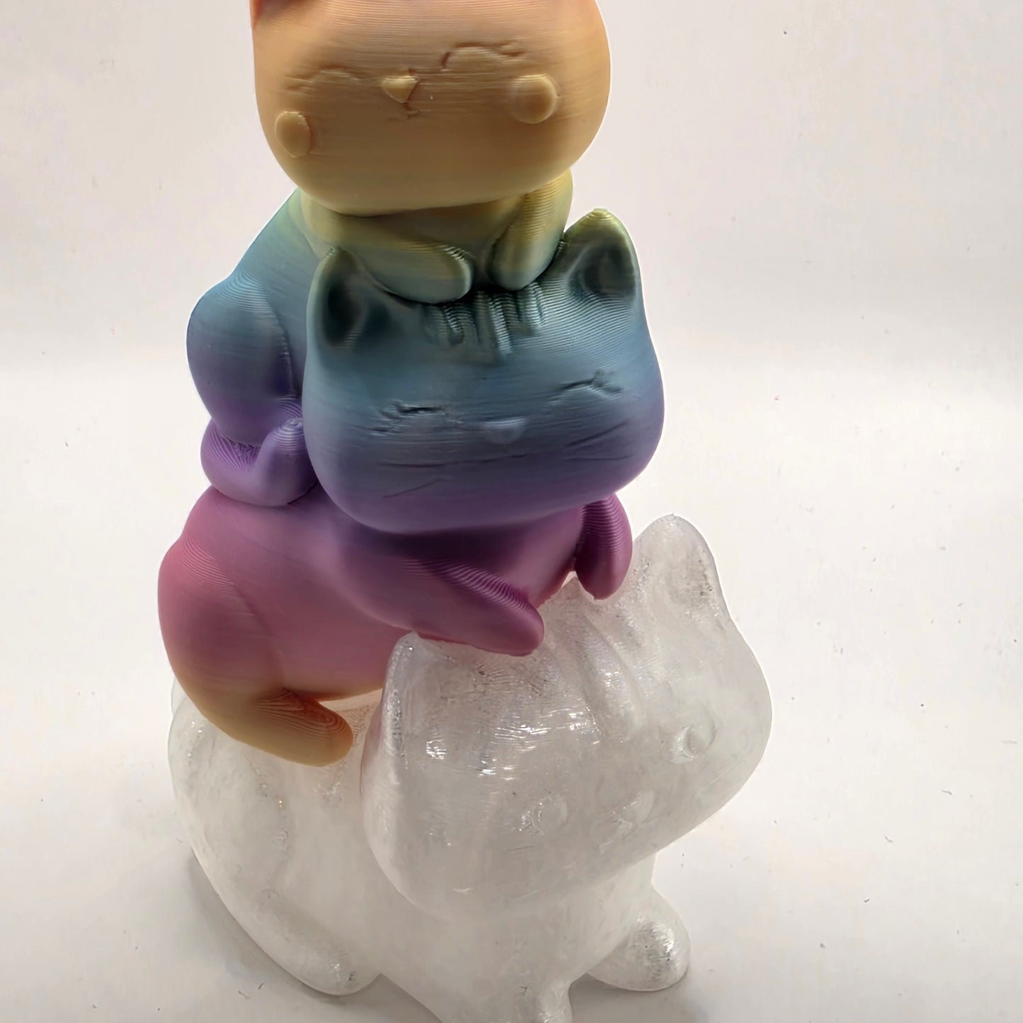 Cute Unicorn Kitten Stack - 15cm tall - Gifts4YouAll