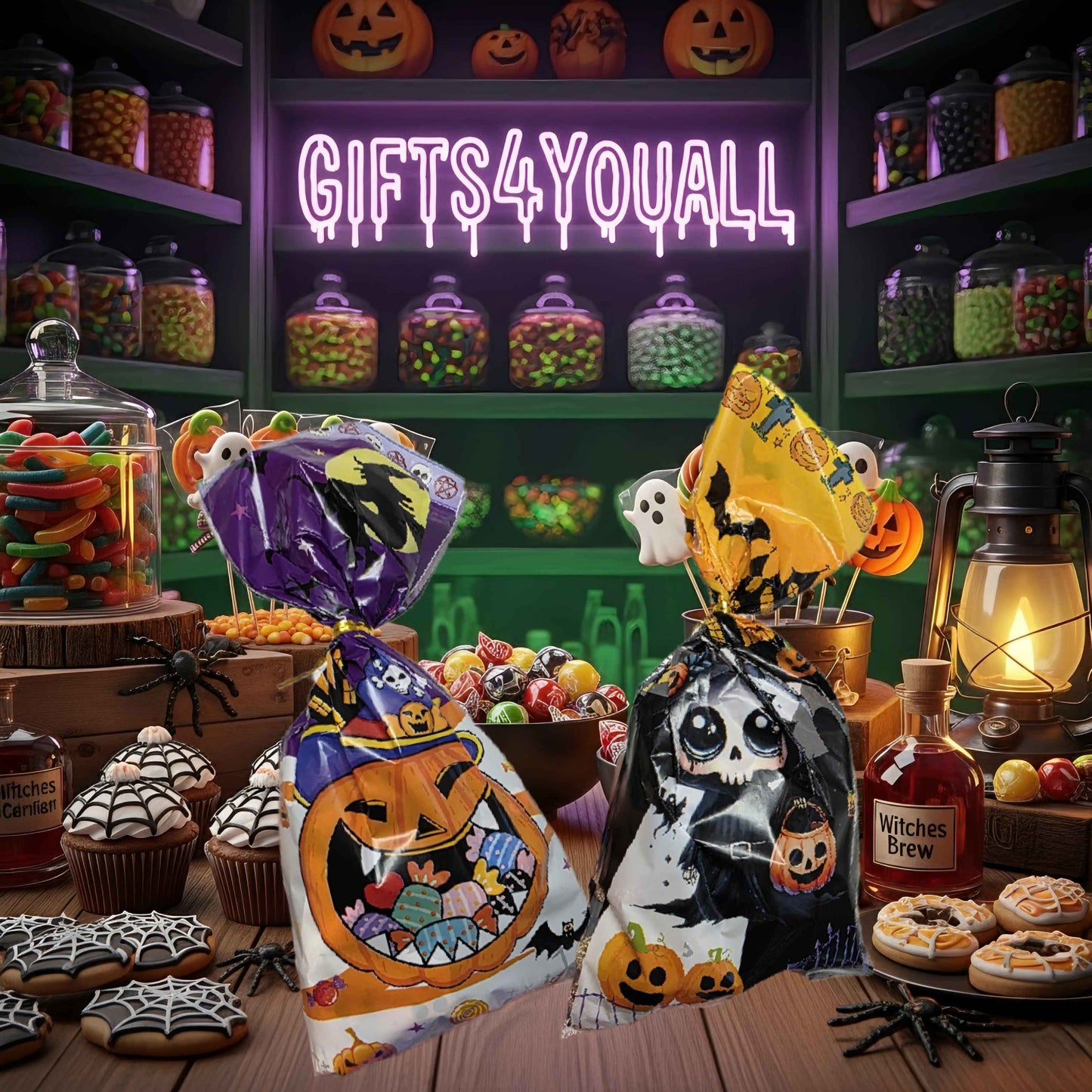 Halloween Sweet Treat Bags - 200G