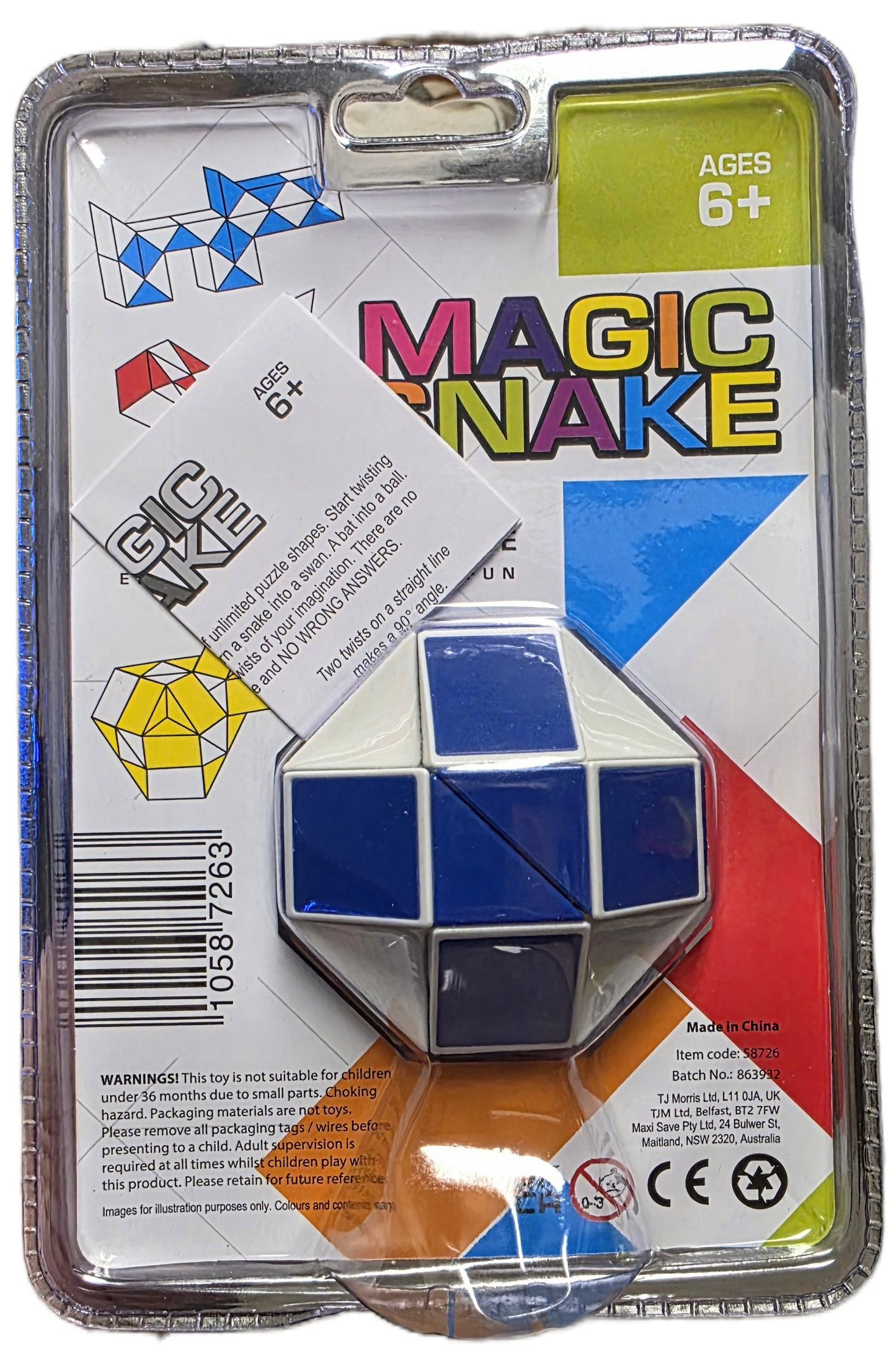 Magic Snake Toy - Twist, Turn, and Create Endless Imagination Fun