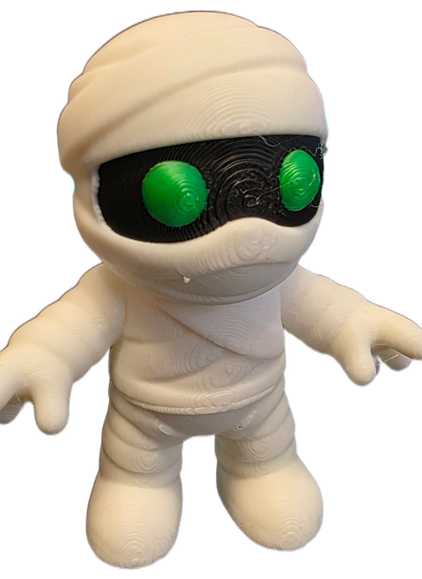 Mini Creatures Mummy 3D-Printed Mini Creature - 5cm Tall Unique Decoration