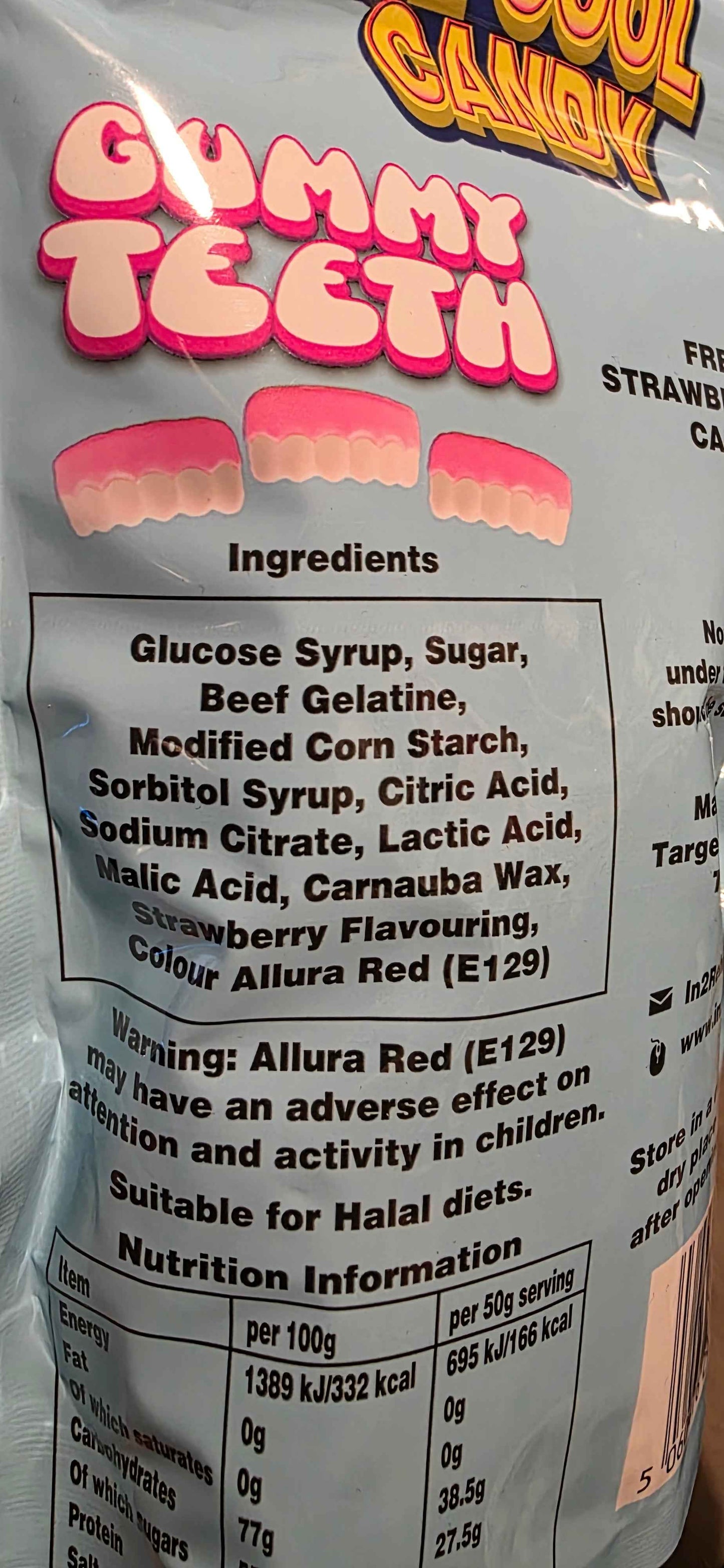 Ice Cool Candy - Gummy Teeth - Freeze Dried ❄️