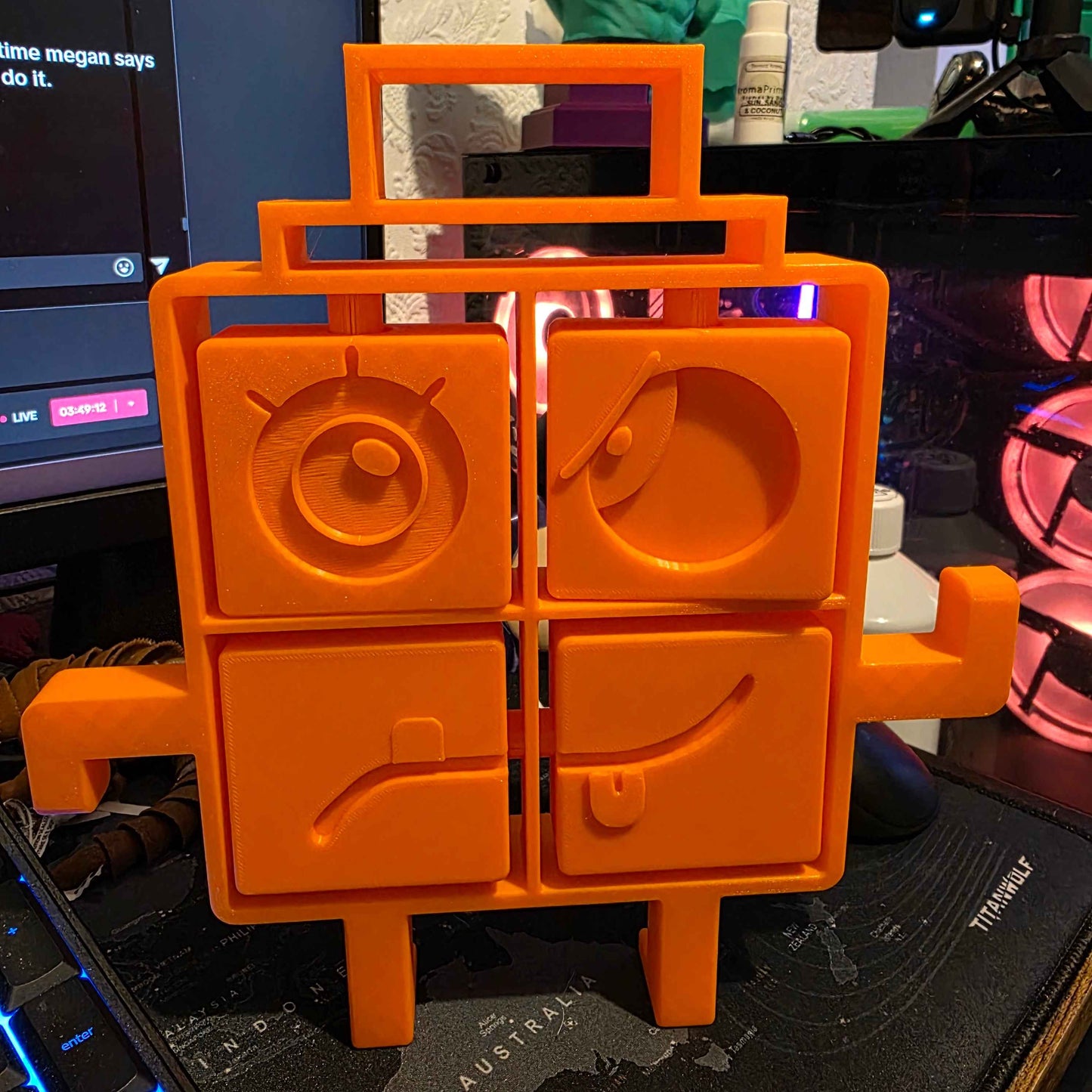 Expression Fidget Spinner 25cm Tall for Stress Relief and Fun - Gifts4YouAll