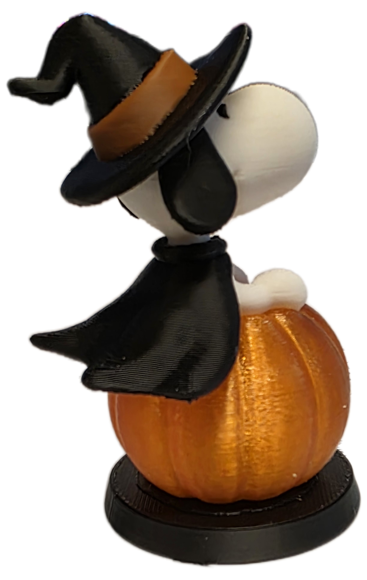 Spooky Snoopy Pumpkin 3D Print - 7CM Tall Fun Decor