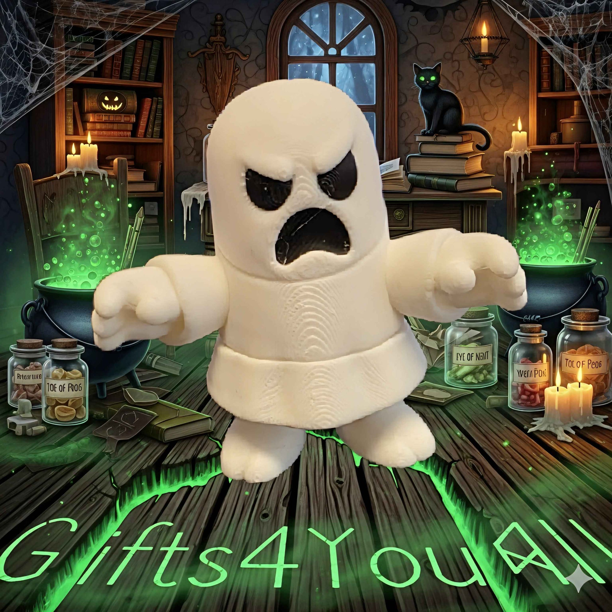 Mini Creatures Ghost 5cm tall 3D-printed