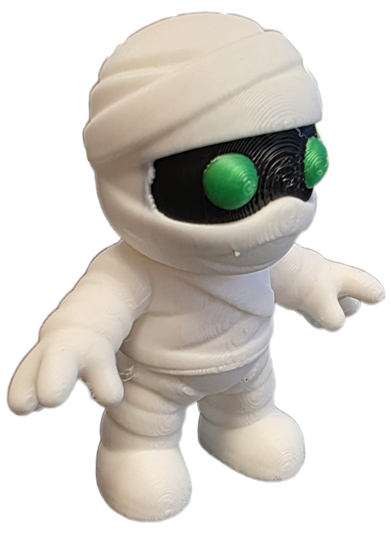 Mini Creatures Mummy 3D-Printed Mini Creature - 5cm Tall Unique Decoration
