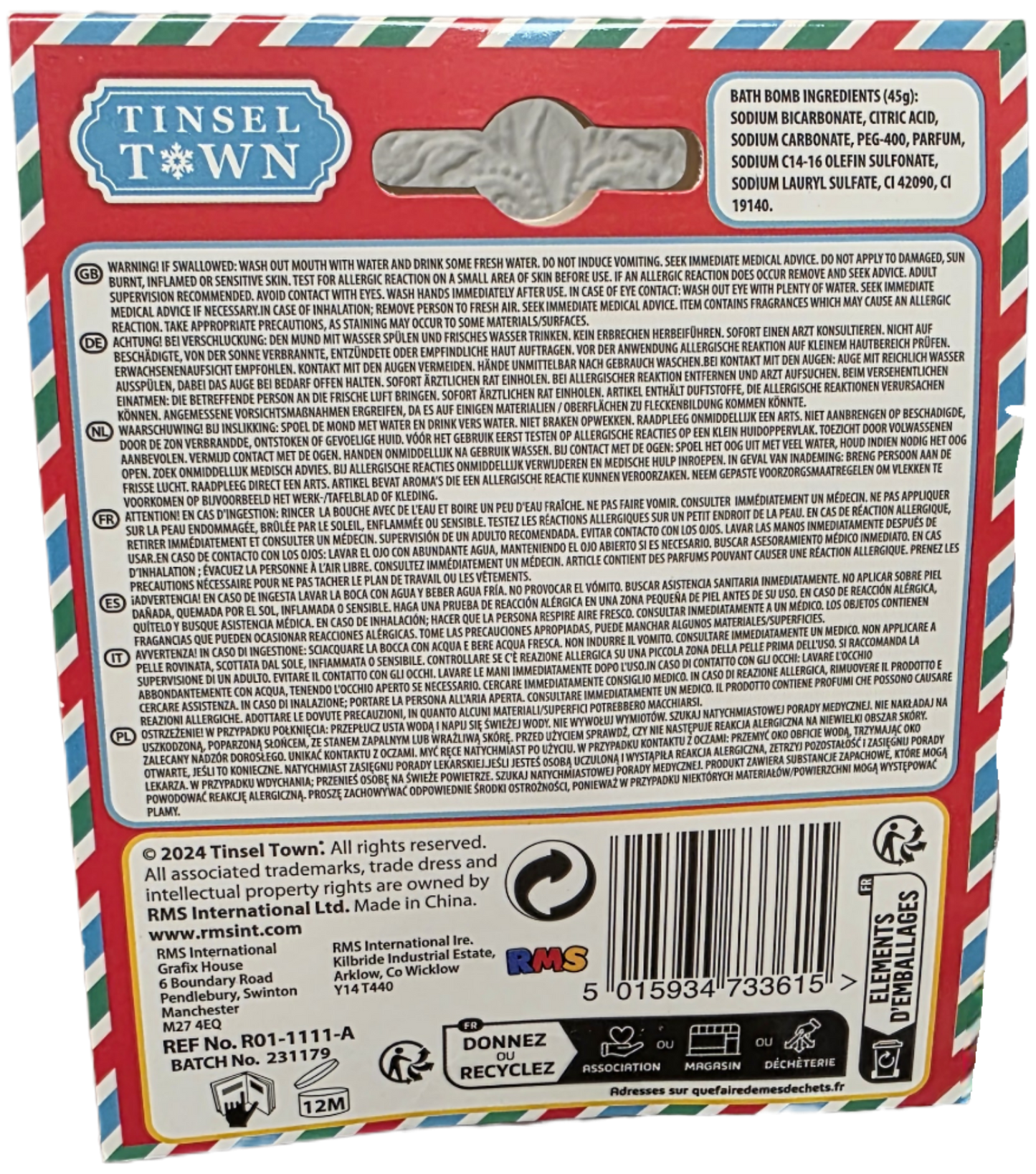 Set of Red Bath Bombs - Luxurious Soaks for Relaxation