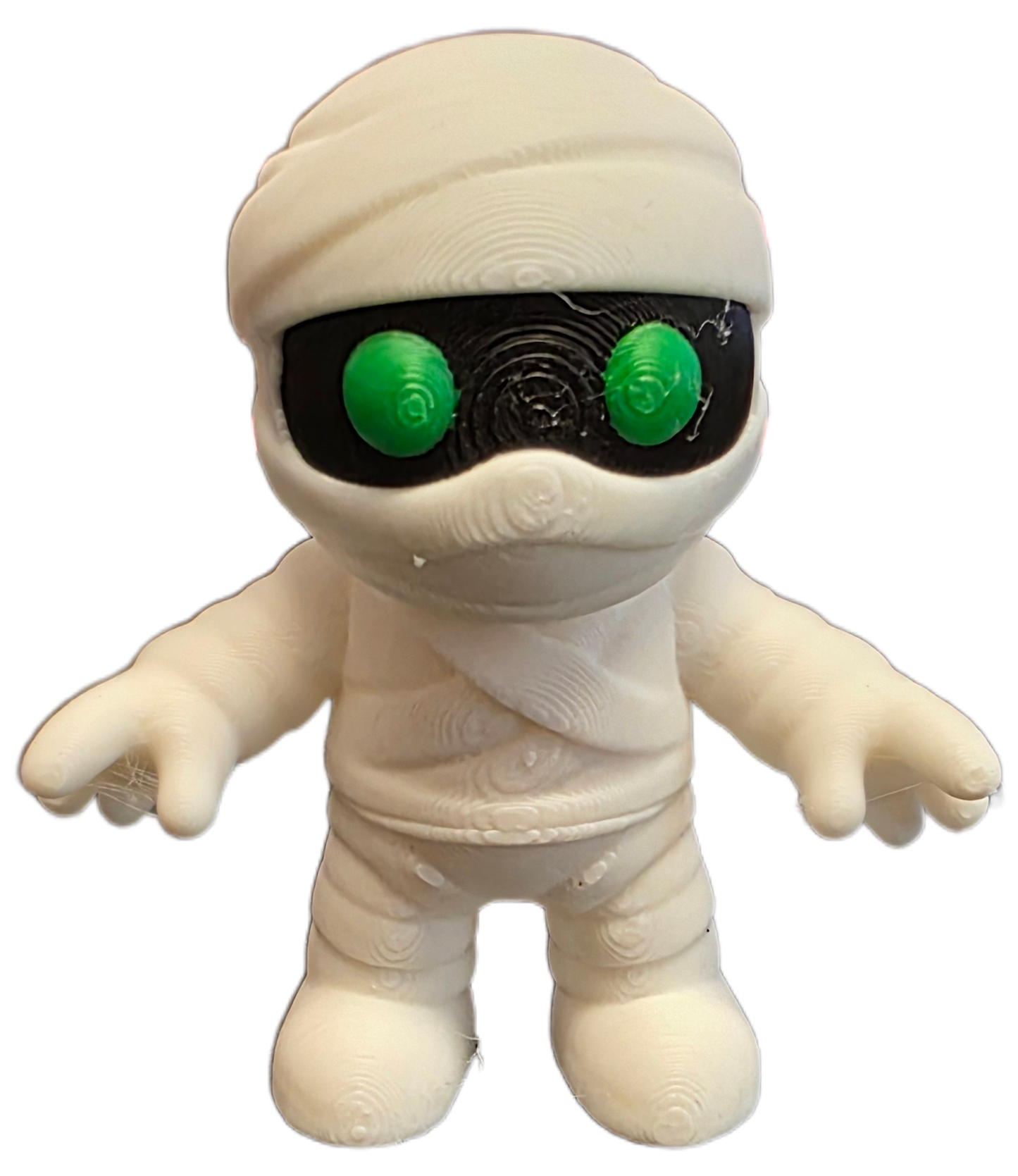 Mini Creatures Mummy 3D-Printed Mini Creature - 5cm Tall Unique Decoration