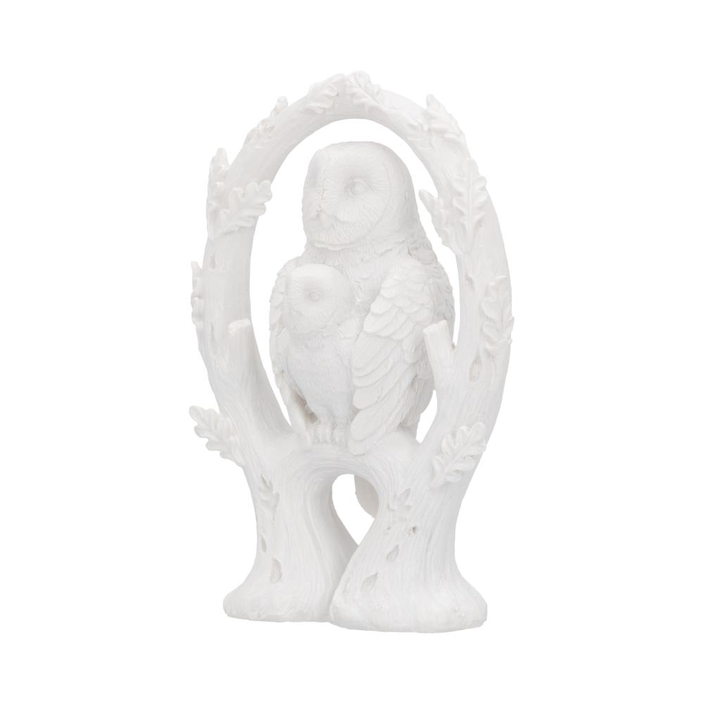 NEMESIS NOW - EMBRACE - WHITE OWL 10.9cm FIGURINE ORNAMENT - Gifts4YouAll