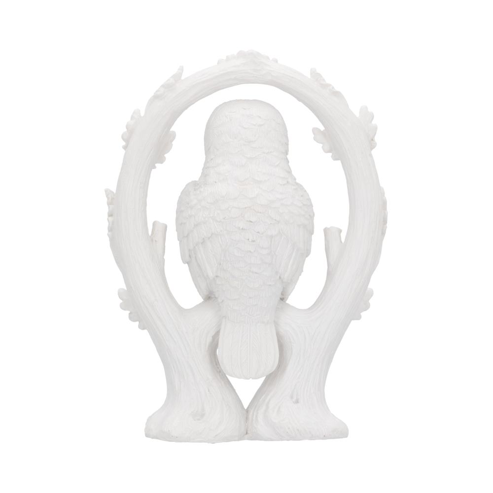 NEMESIS NOW - EMBRACE - WHITE OWL 10.9cm FIGURINE ORNAMENT - Gifts4YouAll