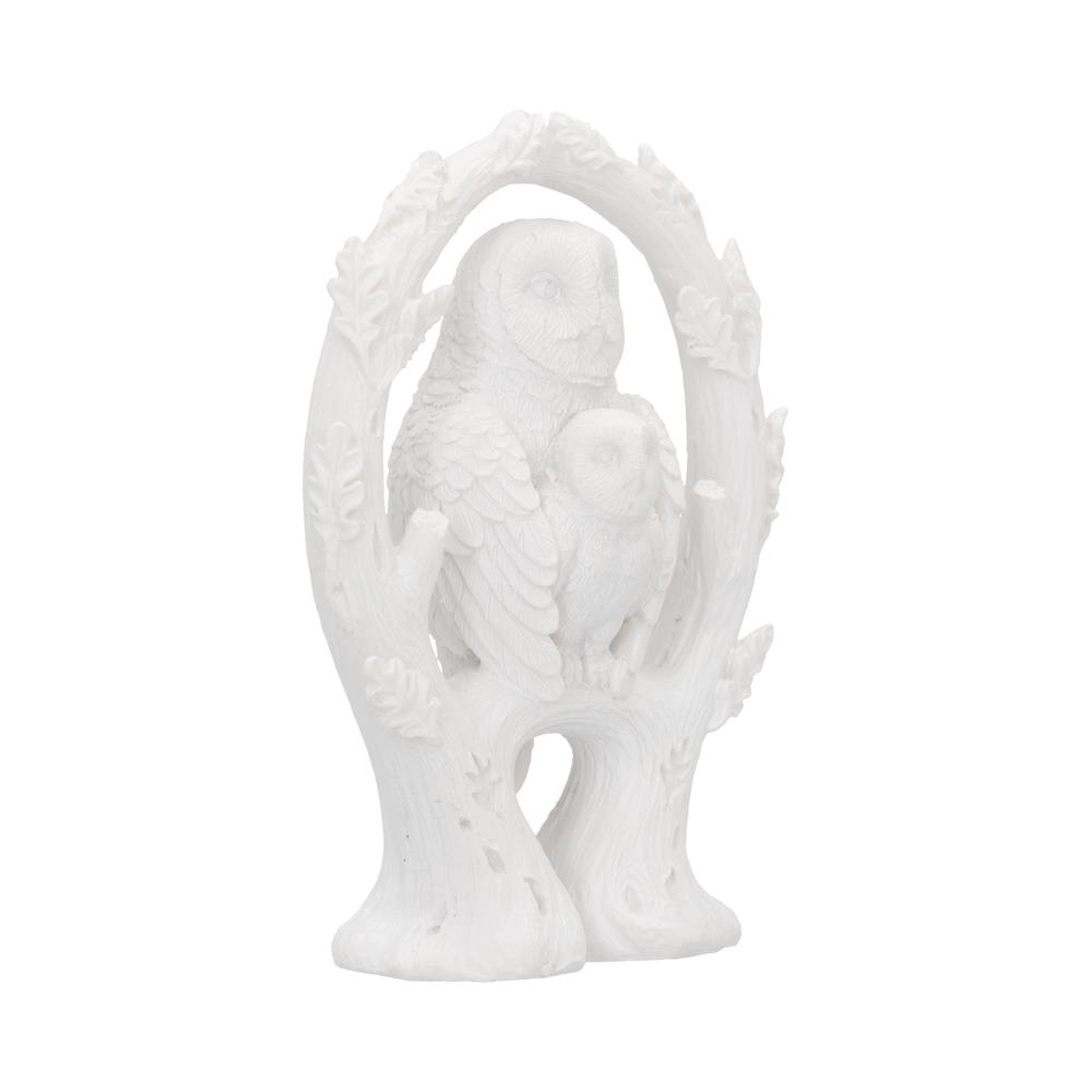 NEMESIS NOW - EMBRACE - WHITE OWL 10.9cm FIGURINE ORNAMENT - Gifts4YouAll