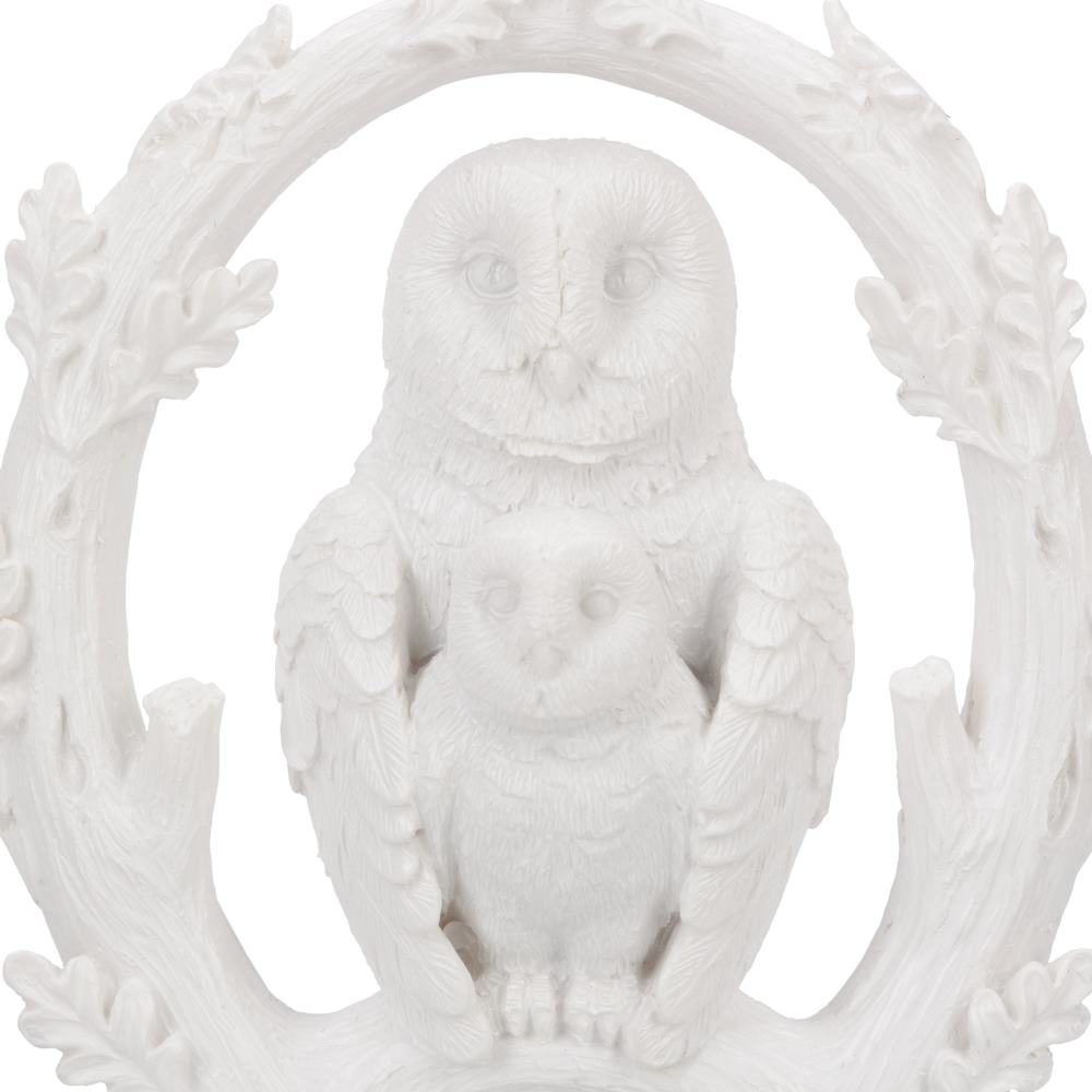 NEMESIS NOW - EMBRACE - WHITE OWL 10.9cm FIGURINE ORNAMENT - Gifts4YouAll