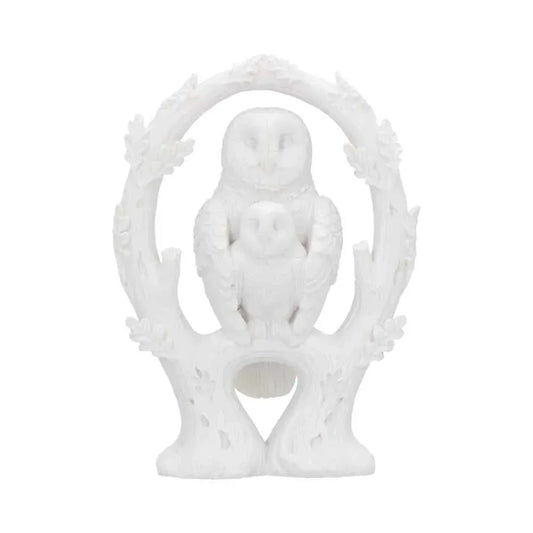 NEMESIS NOW - EMBRACE - WHITE OWL 10.9cm FIGURINE ORNAMENT -