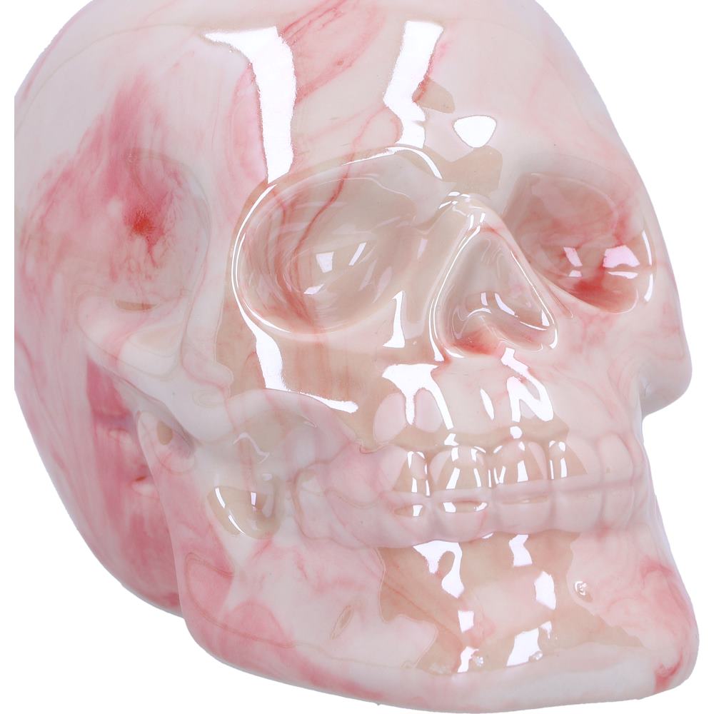 Marbellum Pink Marble Skull (Small) 7cm - Gifts4YouAll