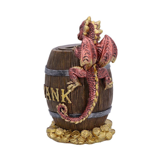 Dragon Heist Money Box | Dragon & Barrel Gothic Fantasy Figurine