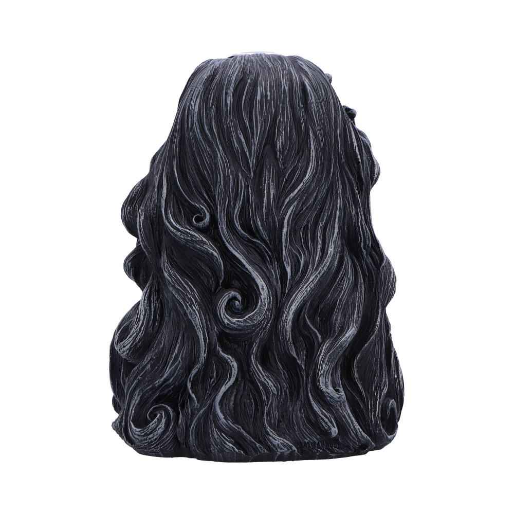 Calavera's Offering Gothic Day of the Dead Incense Burner for Serene Backflow Aromatherapy