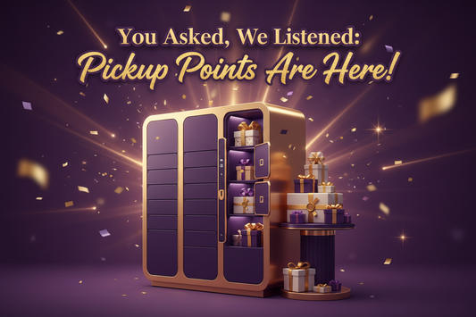 You Asked, We Listened: Pickup Points Are Here!