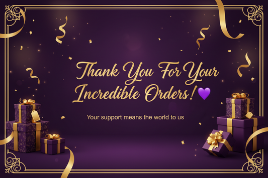 Thank You for 1000+ Orders - You're Amazing! 💜 - Gifts4YouAll