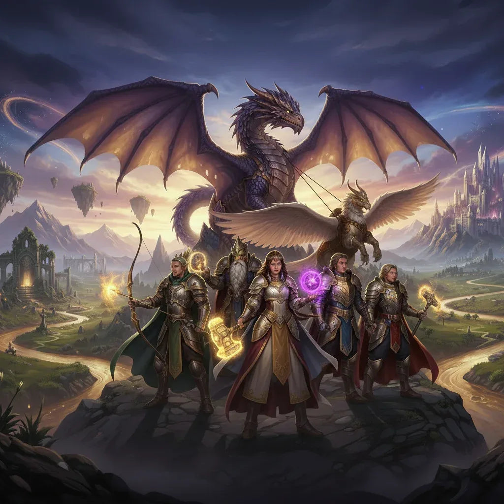 Fantasy Heroes Collection - Unleash Your Imagination and Adventure