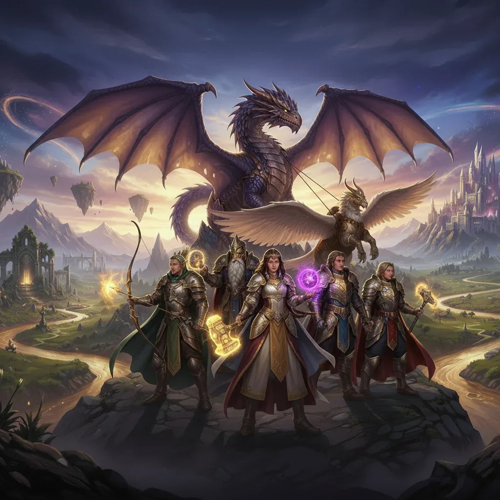 Fantasy Heroes Collection - Unleash Your Imagination and Adventure