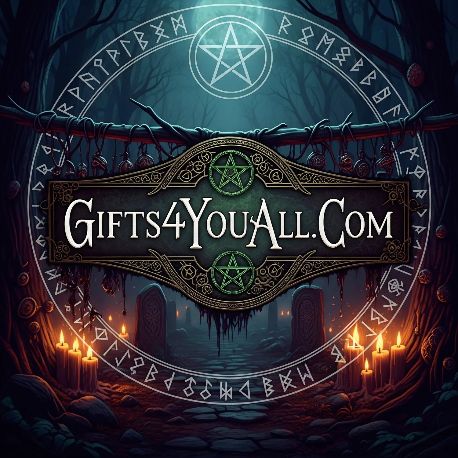 Gothic Wiccan Pagan Collection: Embrace the Dark Aesthetic and Spirituality