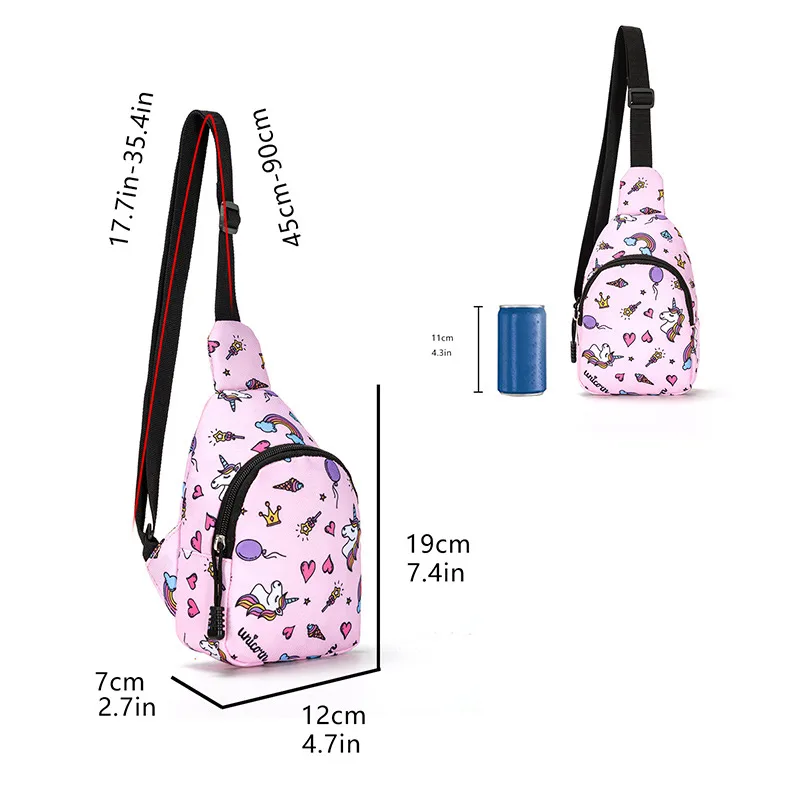 Cartoon Shoulder Bags with Zipper for Fun and Functionality - Gifts4YouAll