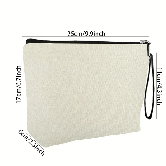 Classic Makeup Bag in Large Size - Timeless Style for Your Beauty Essentials - Gifts4YouAll