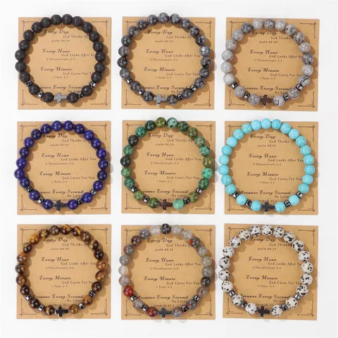 Natural Stone Bracelet 19cm - Elegant and Unique Jewelry - Gifts4YouAll