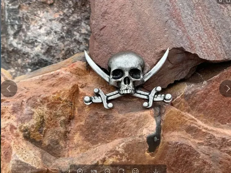 Skull Alloy Brooch - Unique Pin for Stylish Accessories - Gifts4YouAll