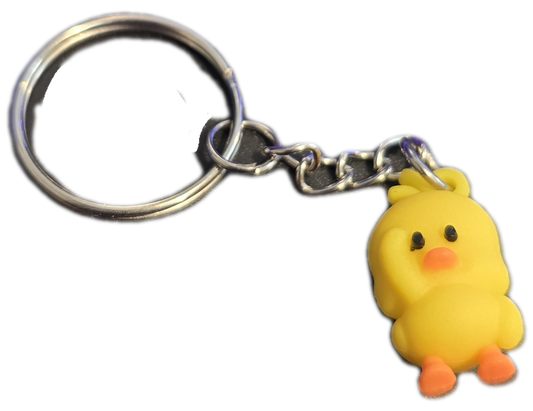 Cute Yellow Duck Keychain - Adorable Accessory for Duck Lovers - Gifts4YouAll