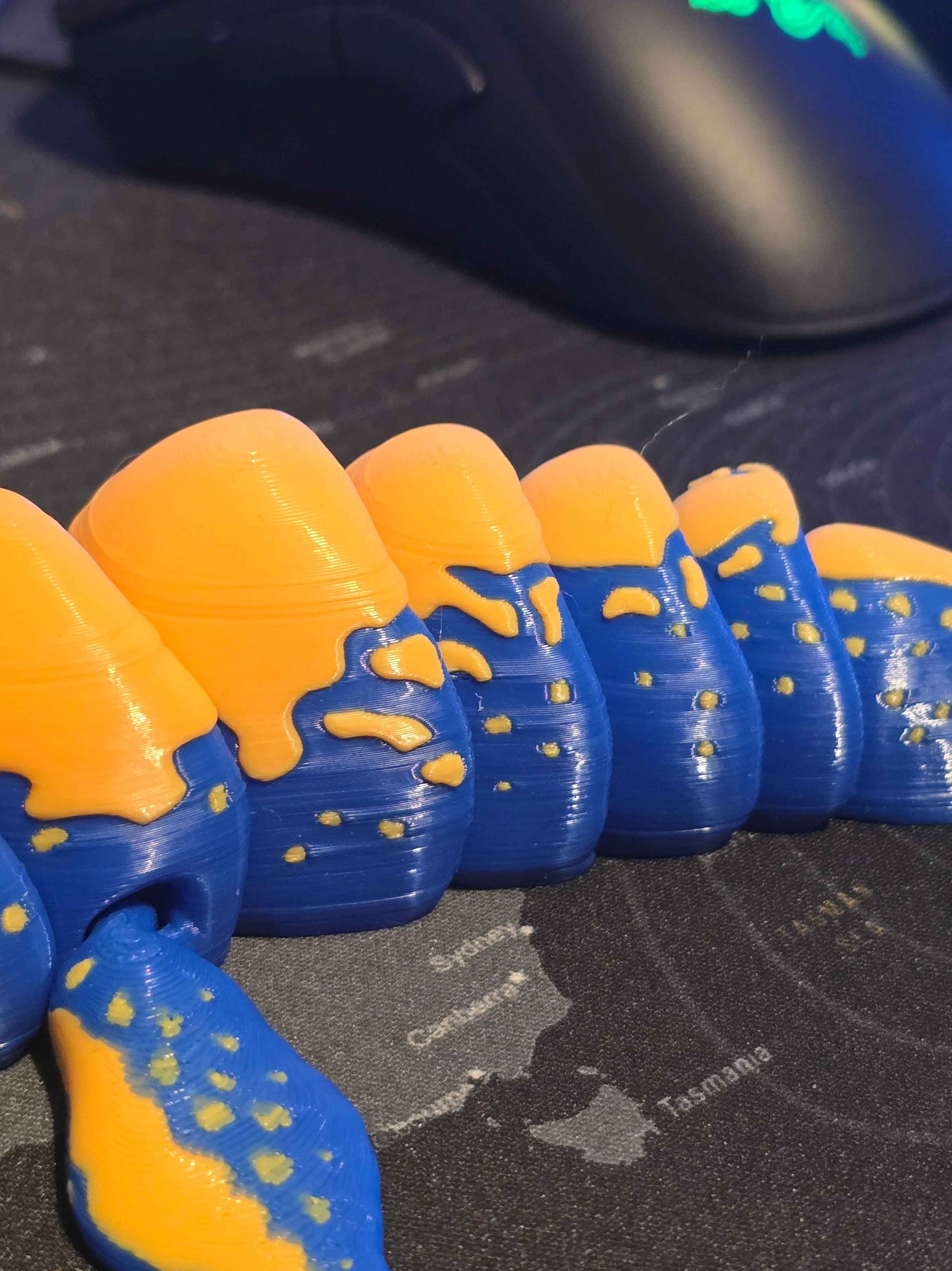 3D Printed Narwhal Decor - 20cm Long Nautical Accent Piece - Gifts4YouAll